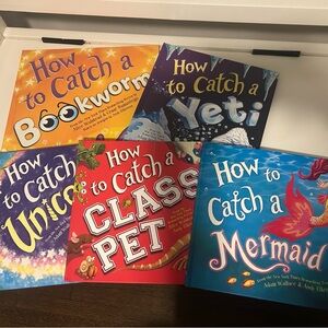 How to Catch Book Set lot of 5